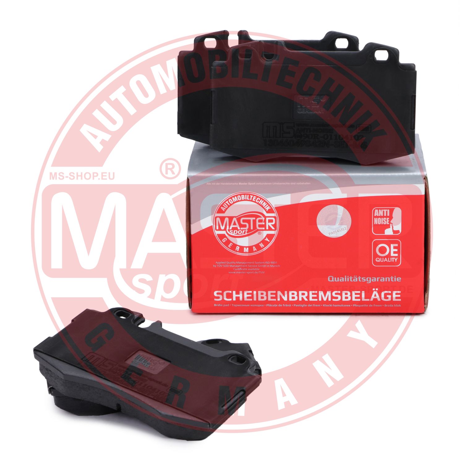 Placute frana MASTERSPORT GERMANY 13046049842N-SET-MS